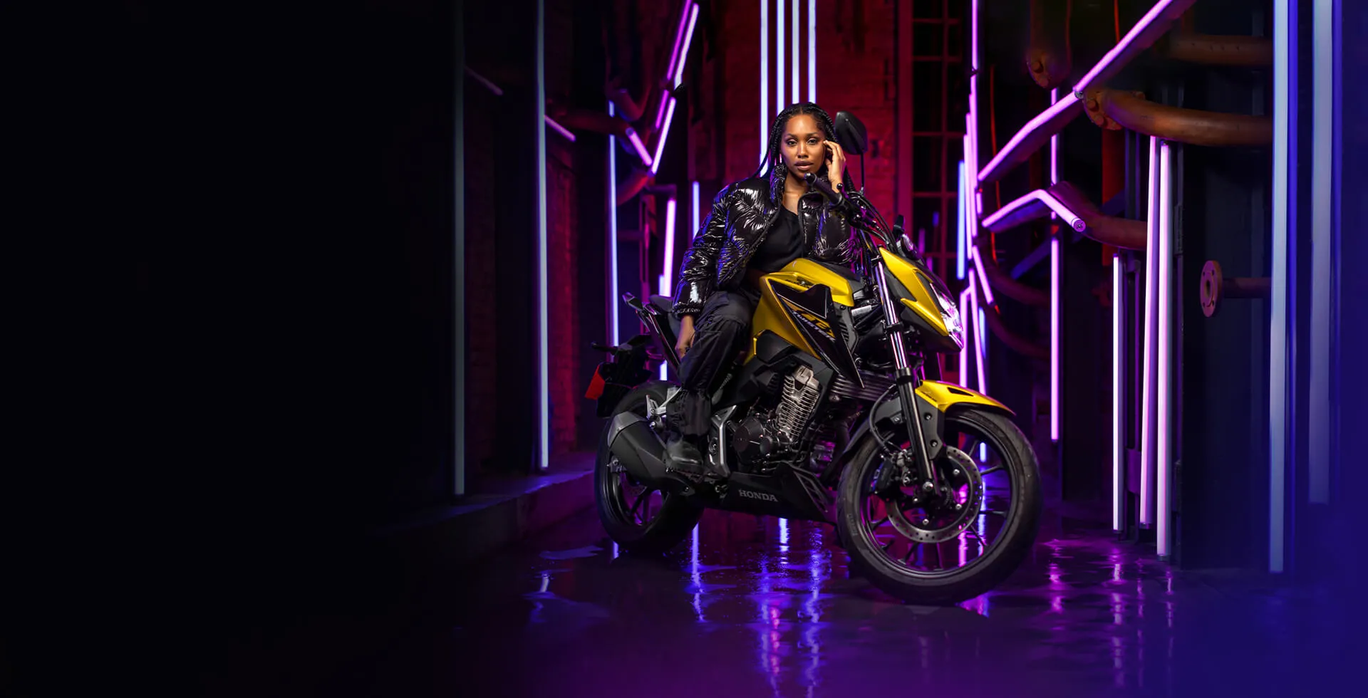 Banner Header Da Moto Honda NXR 160 Bros ESDD Branco 2024