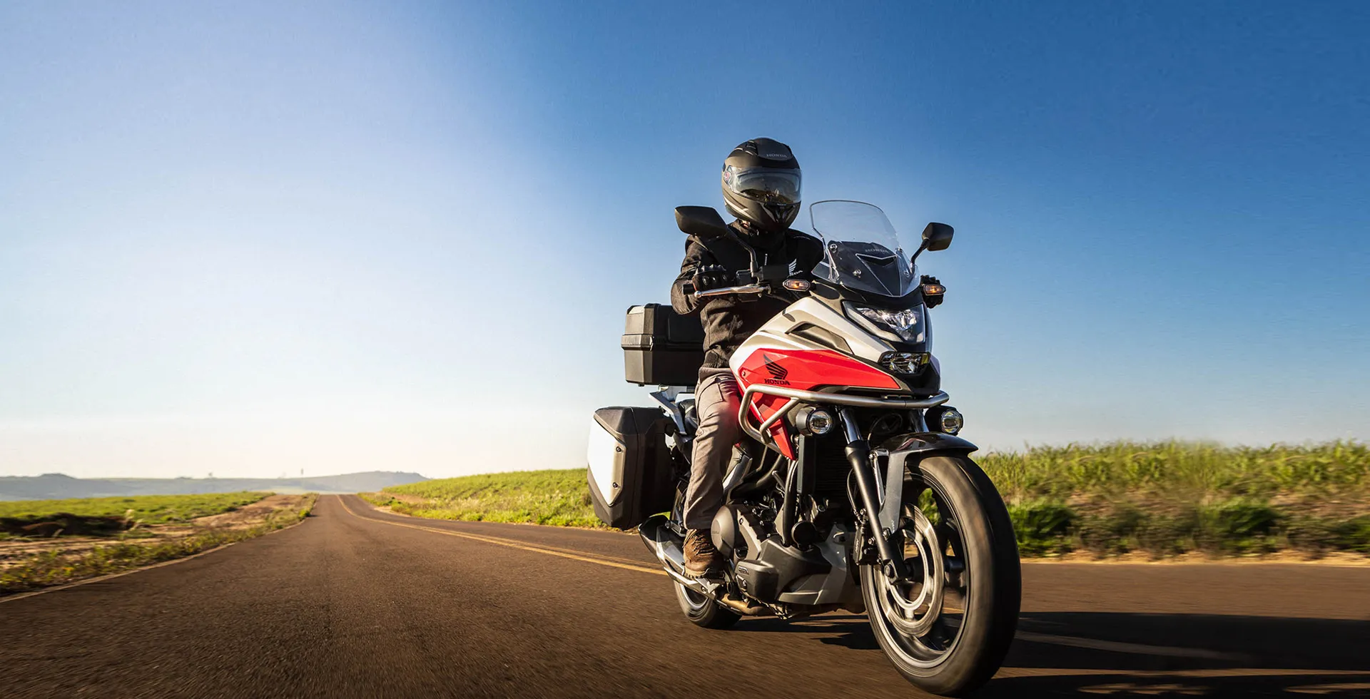 Banner Header Da Moto Honda NXR 160 Bros ESDD Branco 2024