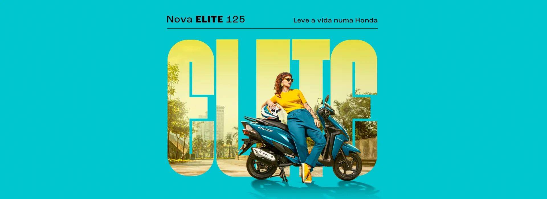 Banner Header Da Moto Honda NXR 160 Bros ESDD Branco 2024