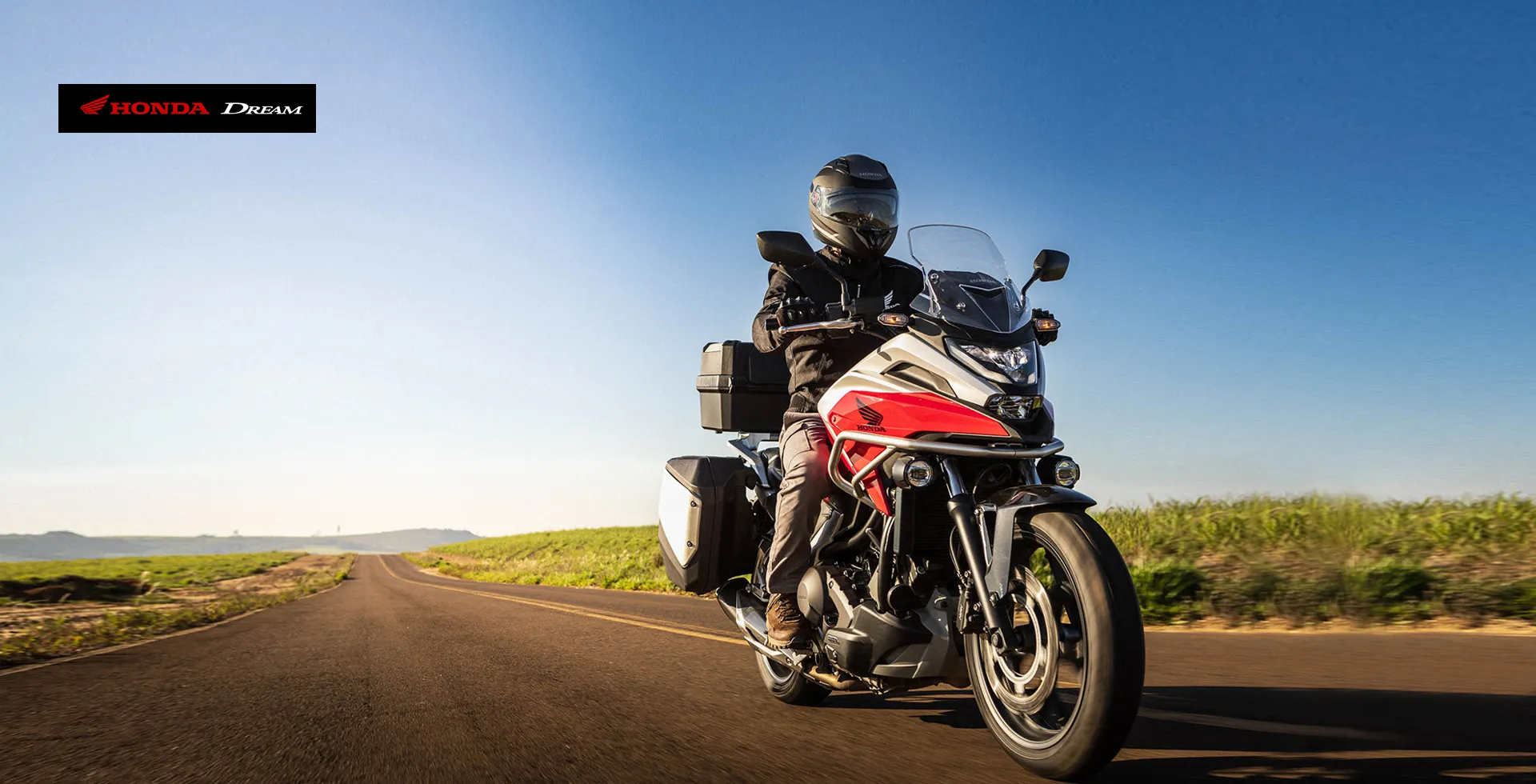 Banner Header Da Moto Honda NXR 160 Bros ESDD Branco 2024