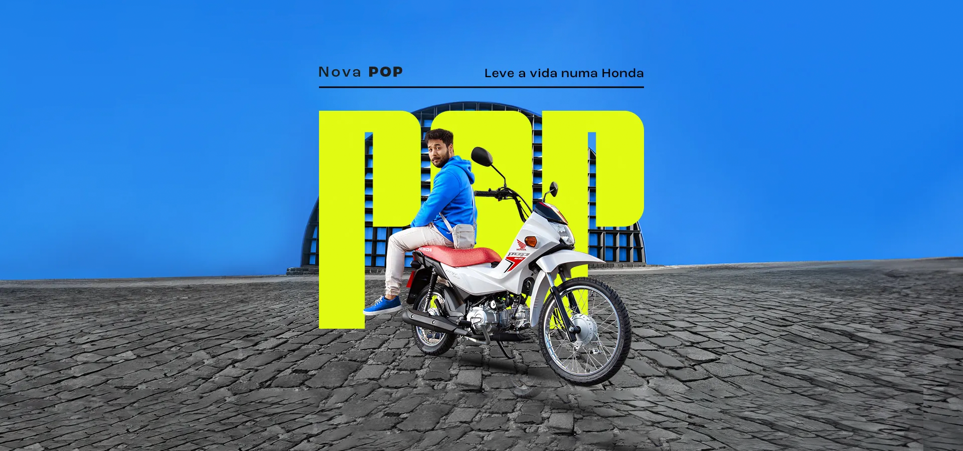 Banner Header Da Moto Honda NXR 160 Bros ESDD Branco 2024