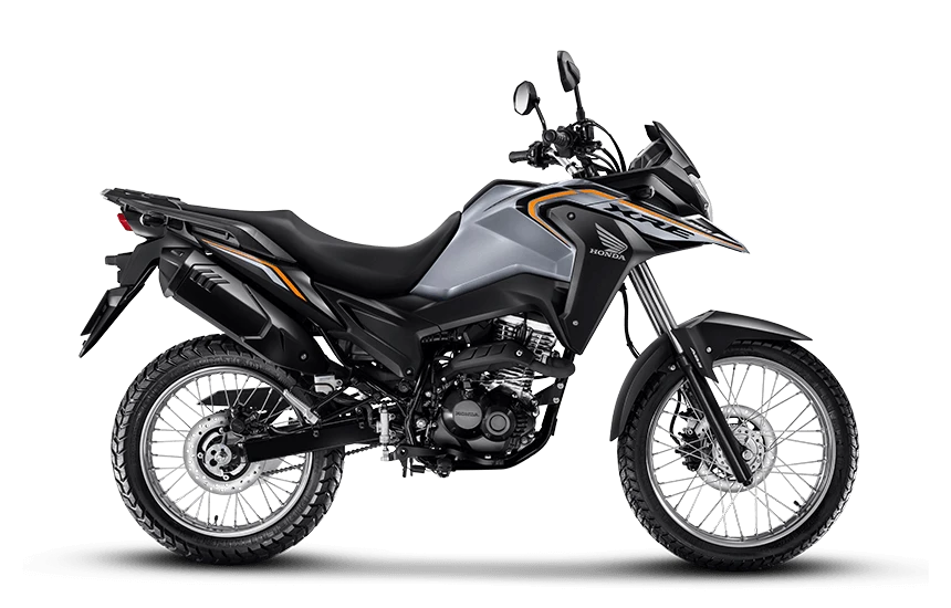 Imagem Home Da Moto Cinza e Preto Cinza e Preto